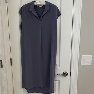 Elegant light purple Sleeveless Dress